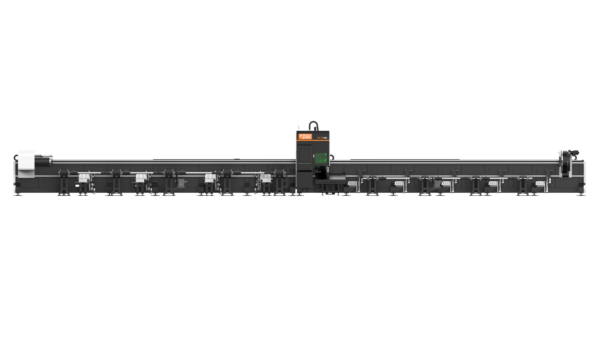 Машина для лазерной резки труб с тремя патронами (боковое крепление для резки под углом)