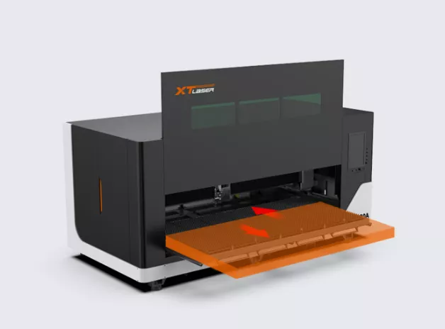 Машина для лазерной резки листового металла малого формата