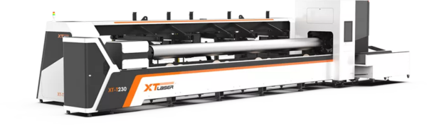 Машина для лазерной резки труб с двумя патронами