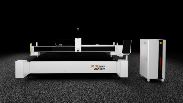 Машина для лазерной резки листов сверхбольшого формата открытого типа