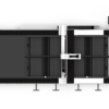 Машина для лазерной резки листового металла среднего формата